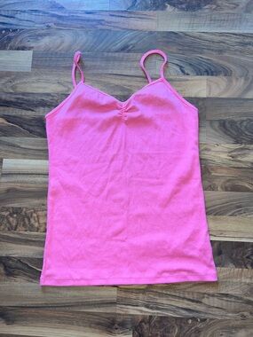 Barbie Core Cami women’s XL spaghetti strap pink cotton blend tank